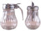 Aipeeo 2 Pièces Sucrier,Boite a Sucre,Pot de Miel,Boite a Sucre en Poudre,Sucrier pour Sucre en Poudre (200ml+200ml)