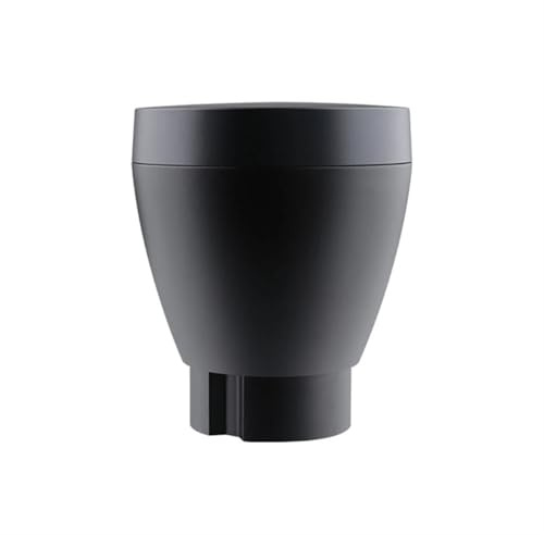 KE88FENG Macinacaffè in Silicone Macinacaffè Manuale a Pressione for Uso Generale- for Eureka for Scopo-Contenitore for A6HB(Black,Long)