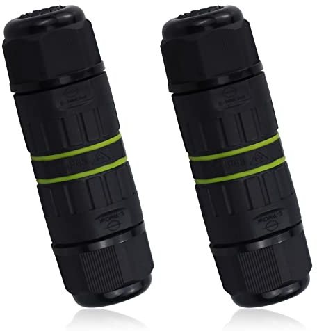2 Pcs Waterproof Junction Box, Outdoor Electrical Junction Box, Electrical Cable Connectors,Cable Connectors For Led Display In Garden, Farm,Etc