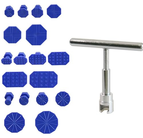 Kit Debosselage Sans Peinture - Kit De Debosselage Carrosserie Professionnel, Bamyli 19 Pièces Outils Réparation Auto Avec Extracteur En T Et Entretoises, Debosselage Carrosserie Kit Debosselage Profe