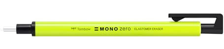 Gomma Retrattile Rotonda Mono Zero Giallo Tombow