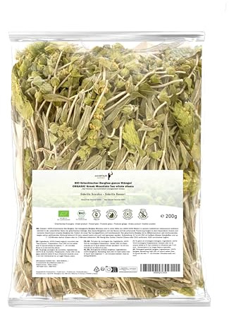 Minotaur Herbs | Tè di Montagna Greco Biologico 200 g | Qualità Premium da Coltivazione Biologica controllata