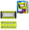 Philips OneBlade cara y cuerpo QP610/50 - Cuchilla de recambio para Philips OneBlade cara y cuerpo, 1 cuchilla para cuerpo y 1 peine-guía