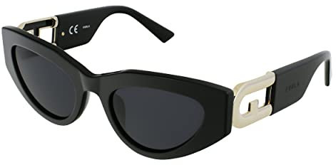 Furla Sonnenbrille SFU419 0700 Damenfarbe Rauchschwarz Glasgröße 53 mm