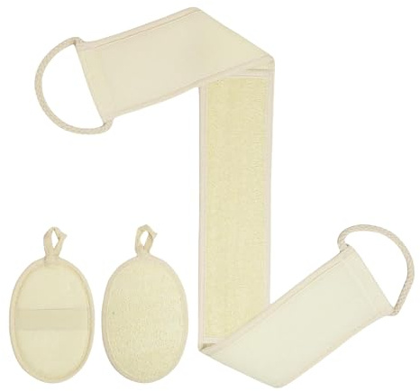 Estropajo De Luffa - Estropajos Vegetales Para Baño,Exfoliante Orgánico Suave Reutilizable Antideslizante Con Textura Para Lavar Platos Y Limpieza De Cocina