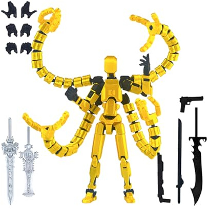 Juguetes De Figuras Articuladas Para Niños,13.97cm Figura De Acción Impresa En 3D, Modelo Articulado Coleccionable Para Coleccionistas Aficionados Niños Adolescentes Adultos Escritorio Estantería
