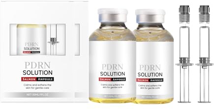 Silk Peptide Intensive Lifting Ampoule, Deep Collagen Silk Peptide Ampoule, Korean Silk Peptide Serum, Smooths Wrinkles, Improves Elasticity, Hydrating, Tightening, Suitable For All Skin Types (2 PC)