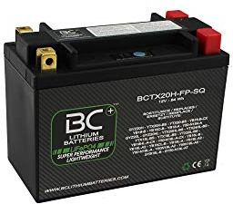 BC Lithium Batteries BCTX20H-FP-SQ Motorrad Lithiumbatterie LiFePO4 HJTX20H-BS / YTX20H-BS/ YTX20HL-BS