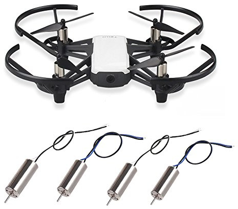 RCGEEK DJI Tello Motors 8520 Coreless CW CCW Motor for DJI Tello 720P Camera WiFi FPV RC Quadcopter 2 Pairs | 2 Paar Coreless CW CCW Ersatzmotor Kompatibel mit DJI Ryze Tello 720P FPV RC Quadcopter