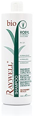 RAYWELL - Ausgleichendes Shampoo für trockenes Haar, 1000 ml