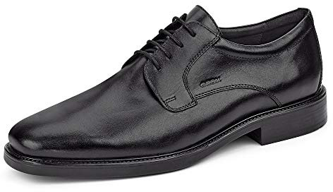 Geox U Brandolf B, Zapatos Hombre, Negro, 43 EU