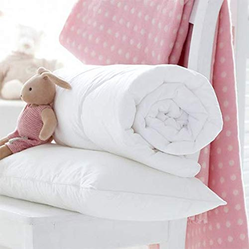 Value Comfort Home Luxury Nursery Baby Toddler Junior Cot Bed Anti-Allergy Super Soft Microfibre Feels like Down Duvet Quilt or Pillow Cot Duvet 9.0 tog