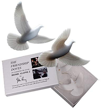 John Perry Christmas Turtle Doves Turteltauben Freundschafts Symbol Weihnachten Liebe 2 Stück Set vom Offiziellen Künstler des Films