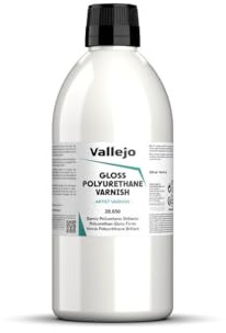 Vallejo 28650 Polyurethane Permanent Varnish Gloss (500ml)