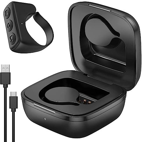 GiReich TIK Tok Télécommande pour Le défilement des vidéos, Télécommande Bluetooth sans Fil du Bout des Doigts, déclencheur/clic à Distance Tourne-Page, Compatible avec iOS Android