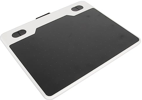 Sxhlseller Tavoletta Grafica da Disegno, Tavoletta Grafica Digitale da 6,1x3,9 Pollici con Stilo a Pressione a 8192 Livelli per Win per OS X per Android, Pad Artistico da Disegno con Tasti