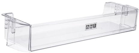 LUTH Premium Profi Parts Compartimento inferior para puerta compatible con Bauknecht 481010470976 440 x 65 mm para frigorífico