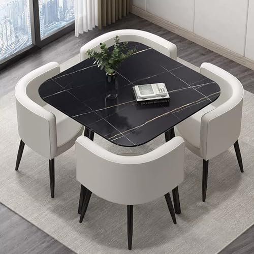 WRYsqbhjyb Runder Esstisch, Tisch Rund, Kleiner Haushalts-Esstisch, Quadratischer Esstisch für Wohnzimmer, Esszimmer, Empfangsraum (Color : P)