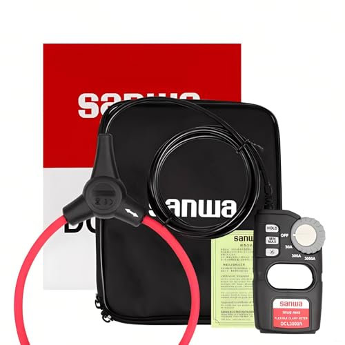 Japan KYORITSU SANWA DCL-3000R DCL3000R AC Clamp on Multimeter Clamp Multimeter High Precision Pliers Ammeter Voltmeter 3000A Resolution 0.01A (True RMS)(DCL3000R)