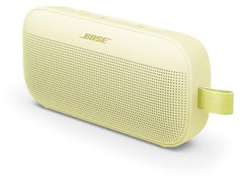 Bose SoundLink Flex (2.ª Gen.), Altavoz portátil inalámbrico con Bluetooth pequeño y Potente para Fiestas al Aire Libre, hasta 12 h de autonomía, Resistente al Agua IP67 y al Polvo, amorillo limón