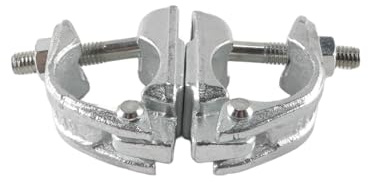 Orivin 360-Grad-Drehgelenk, geschmiedete Rohrkreuzkupplung, verzinkt, passend für 48 mm Rohr, 1,12 kg Baugerüstmontage