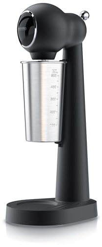 Arendo - Frullatore per bevande – Shaker per proteine – Mixer per bevande – Frullatore elettrico – Bicchiere da 500 ml – 22.000 U min – 2 velocità – Fitness Protein Drinks Smoothies Milkshakes
