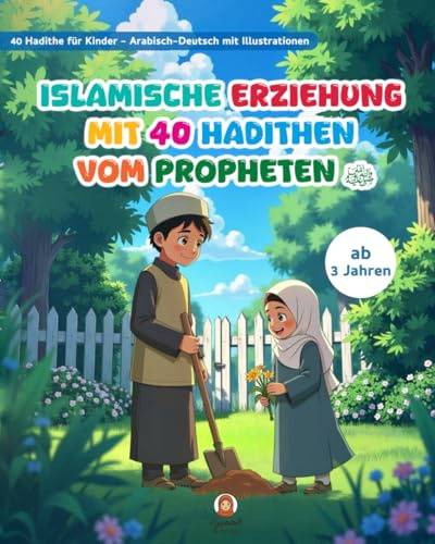 ISLAMISCHE ERZIEHUNG MIT 40 HADITHEN VOM PROPHETEN s.a.w.: 40 Hadithe für Kinder – Arabisch–Deutsch mit Illustrationen TEIL 2