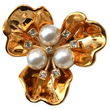 Copri bottoni decorativi per camicia con perle impreziosite da gemelli clip per camicia giacche vestito costume uniforme decorazione elegante pulsante clip unisex, One Size, come descritto, come