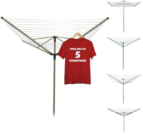Strata Outdoor Wäschespinne Wäscheleine 194' Sahara Beige
