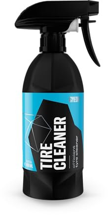 GYEON Q²M TireCleaner - Powerful Rubber & Tyre Cleaner - Deep Cleaning Formula for Superior Car Tyre & Rubber Trim Preparation - Coating Safe - Car Treatment Products, 500 ml