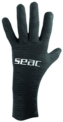 Seac Ultraflex 2, Ultra-elastische 2 mm Neoprenhandschuhe für Tauchen und Unterwasser-Speerfischen, rutschfest