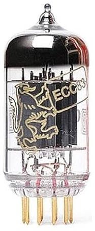 JINGERL 12AX7/ECC83 Tubo a Vuoto Testato in Fabbrica Amplificatore Stereo con Amplificatore valvolare Fai-da-Te (Color : 1PCS 12AX7 ECC83)