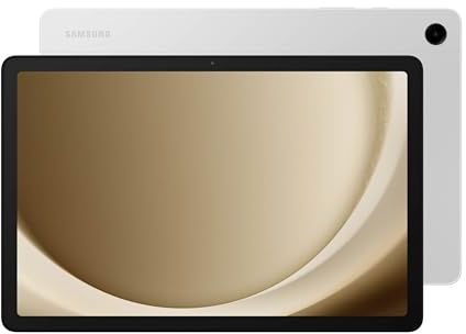 Samsung Galaxy Tab A9+ Plus 11” 128GB Android Tablet, Big Screen, Quad Speakers, Upgraded Chipset, Multi Window Display, Slim, Light, Durable, Kids Friendly Design, US Version, 2024, Silver