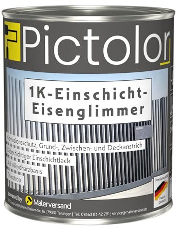 Pictolor® 1K-Einschicht-Eisenglimmer - DB 701 - Grau