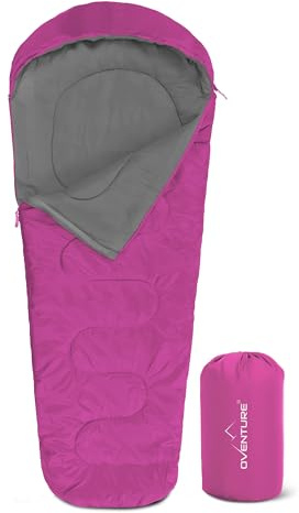 Oventure SleepPlus Mumie Schlafsack Blau