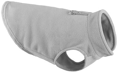 SARUEL Winter-Welpen-Fleeceweste,Warmer Welpenmantel,Hundejacke Für Kleine Und Mittelgroße Kätzchen,Hunde,Chihuahua,Französische Bulldogge,Bumerang-Kostüm,Grau,XL