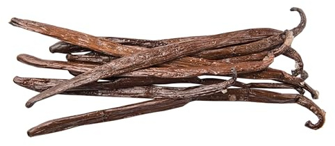 5 Vanilla Beans Whole Grade A Vanilla Pods for Homemade Vanilla Extract, Baking, Ice Cream, Flavoring, & Vanilla Powder - Democratic Republic of Congo