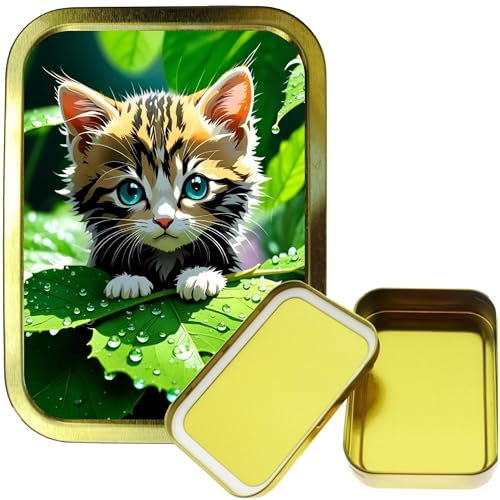 TEEZ 2oz gold cat leaf 2oz tin