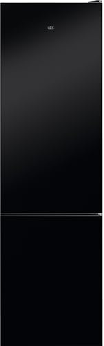 AEG ORC8M361EE Frigorífico Combi, 2 Puertas, 201 cm x 60 cm, No Frost, Cooling 360°, Display LED Interior, Cajón ExtraChill, Luces LED, Serie 8000, Negro, Clase E