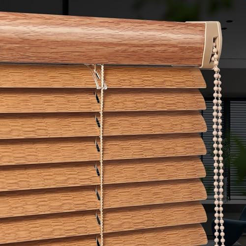 ZHUOZ1T Alu-Jalousie,25mm Lamellen Rollo,Verdunkelnd & lichtundurchlässig Jalousie,Sichtschutz und Sonnenschutz,Aluminium Rollos für Fenster & Tür,Mit Zubehör,Anpassbar,Breite×Höhe (90x140cm)