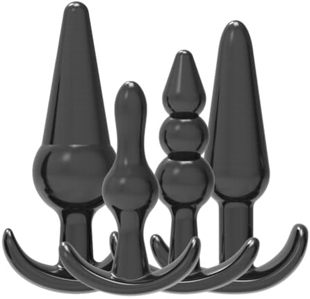 Loving Joy Butt Plug Training Kit Black
