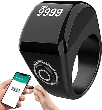 Digital räknare klicker, digital räknare | räkningsklicker, digital räknare, tydlig skärmvibrationsfunktion, elektronisk räknare, tidsdisplay, R-räkning