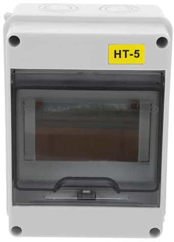 SEWOART Distribution Box for Outdoor Use Plastic Junction Box Watertight Seal for Power Distribution and Circuit Breaker Protection in Wet Environments