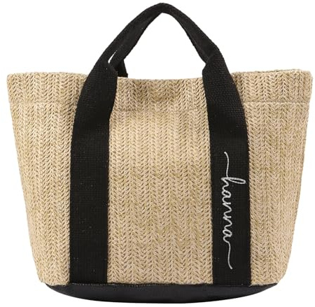 Wamantic Personalisierte Strandtasche Mit Namen Geschenke für Mama - Mama Tasche Tote Bag Damen Wiederverwendbare Einkaufstaschen Geburtstagsgeschenk für Mama Oma Muttertag