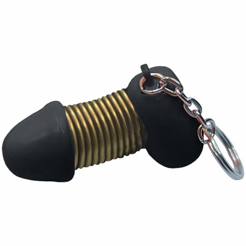 Porte-clés extensible amusant – Porte-clés décoratif farce pour clés de voiture – Décoration fantaisie pour homme et femme