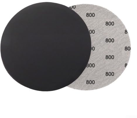 CashMuch 30 discos de lijado en seco y húmedo de 150 mm, grano 800-3000, papel de lija de 6 pulgadas para pulido automotriz y madera