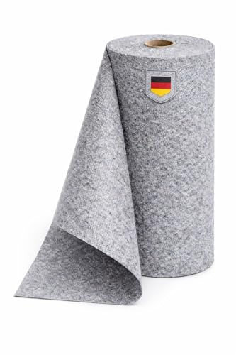 Black Forest Pond Shop TEICHVLIES 300g/m² - 2 m x 10 m - gartenvlies Folienunterlage für Teiche, Gartenteiche & Pools - Teichvlies 2x10m