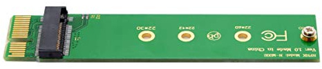 Cablecc NGFF M-Key NVME AHCI SSD auf PCI-E 3.0 1x x1 Vertikaler Adapter für XP941 SM951 PM951 960 EVO SSD