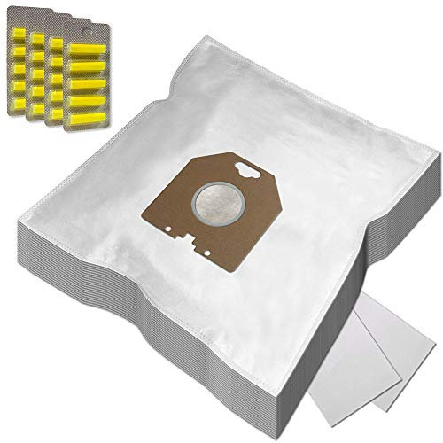 XXL Pack - 20 Duftstäbchen + 20 Staubsaugerbeutel geeignet für KARSTADT BS 8811 Genial Electr. Superclean,BS 8822 Genial Sensor Clean