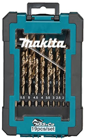 HSS-CO Metallbohrer Set (19-teilig) Makita